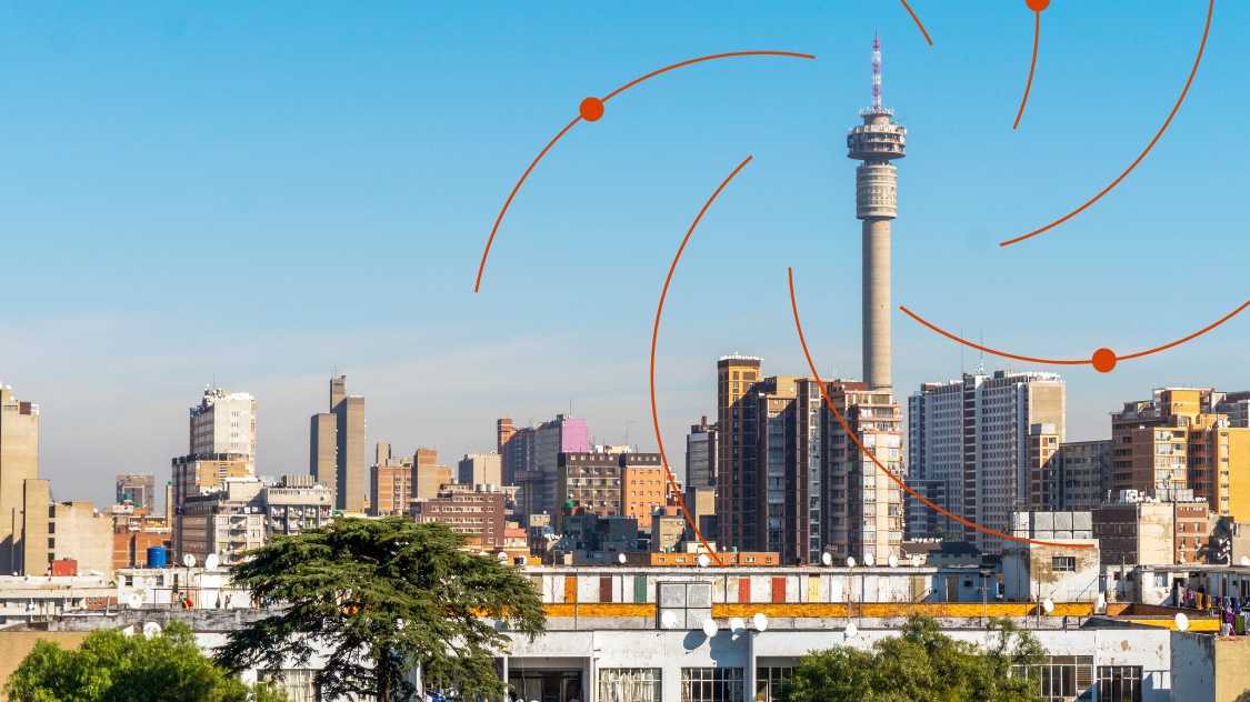 Downtown of Johannesburg, South Africa